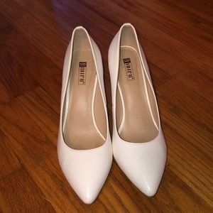 LIKE NEW White Heels